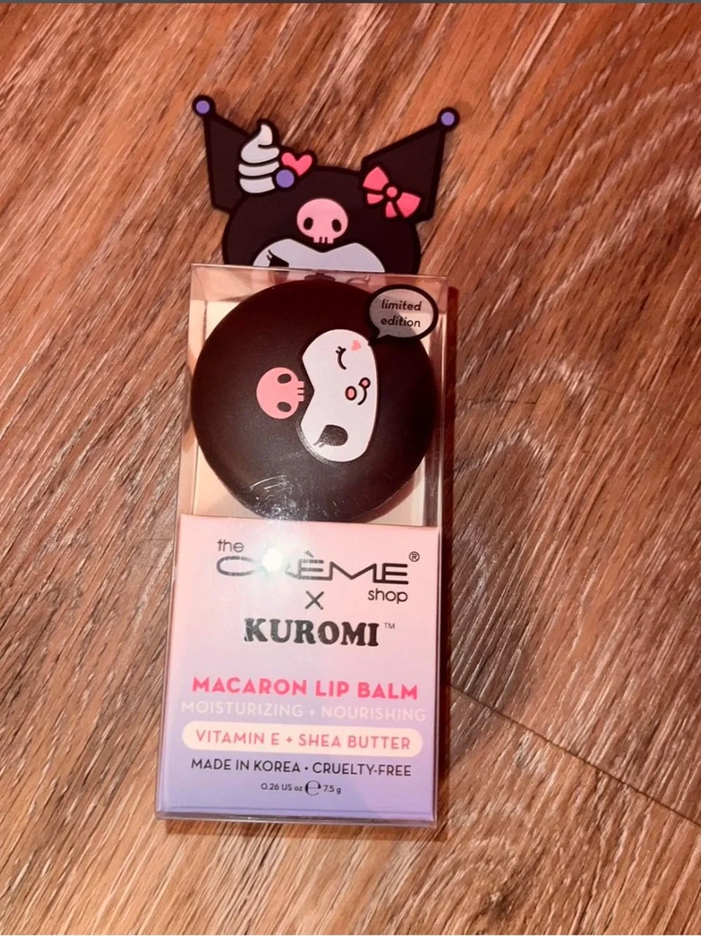 The Crème Shop Kuromi Macaron Lip Balm